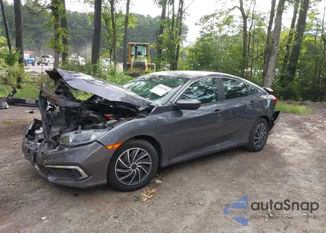 2019 Honda Civic Lx z USA, uszkodzony, nr VIN 2HGFC2F60KH588040